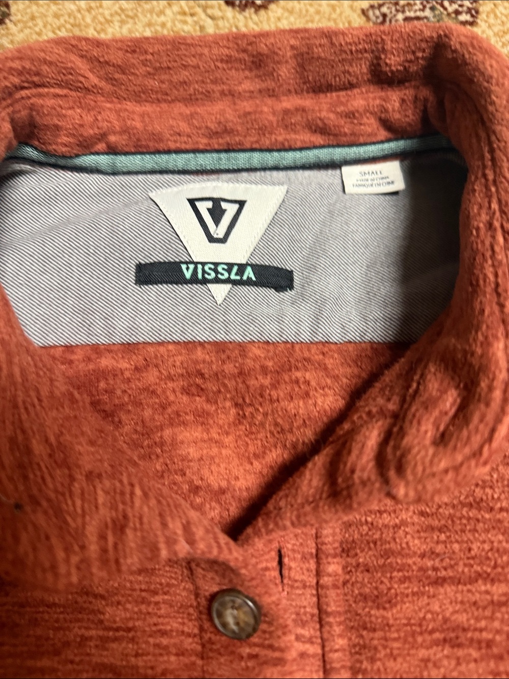 Visalia Eco-Zy Ls Polar Flannel Long Sleeve Shirt Small View 3